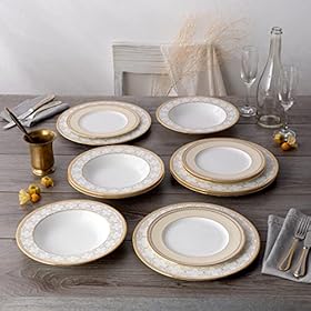 Elevate Your Dining Experience with the Noritake Trefolio Gold 12-Piece Dinnerware Set - Buy Yours Today! – Noritake