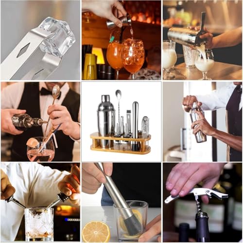 Kit Coqueteleira, Kit Bartender, Kit Barman,Coqueteleira Inox, Kit Drink, Kit Bar, Coqueteleira Drin