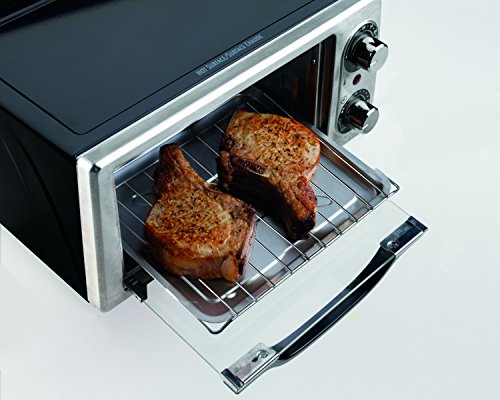 Hamilton Beach 31137 4-Slice Toaster Oven,Black #TOP6