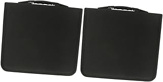 Homoyoyo 2 Pçs 320 Caixa De Suporte De Álbum 288 Discos Bolsa De CD Caixa De CD Bolsa De Armazenamento Portátil Caixa De Álbum Caixa De Álbum Preta Caixa De Dvd Bolsa De Armazenamento