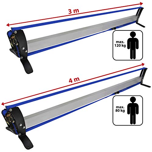 Alpidex Slackline Gestell in 3 m und 4 m für vielseitiges Training