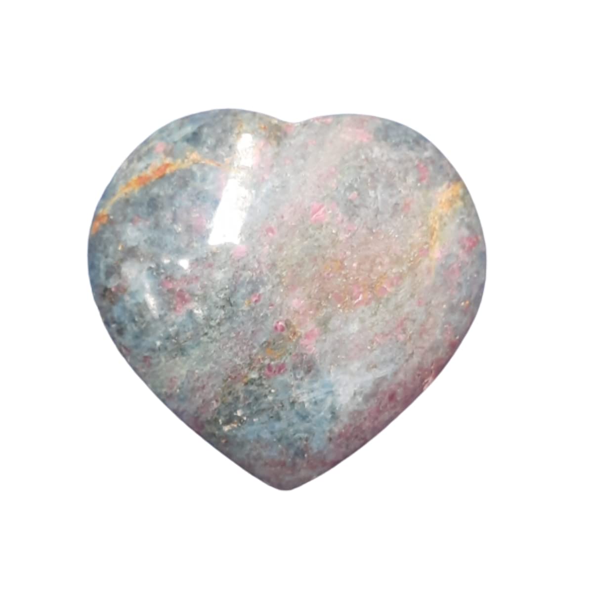 Maitri Export Ruby Kyanite Heart Worry Stone with Healing & Calming Effects - High Energy Used for Cleansing and Protection (Ruby Kyanite) (B09M6YF6VV) Amazon Price History, Amazon Price Tracker