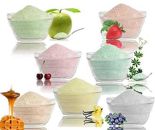 4x200g Zuckerwattezucker,Popcornzucker,Candyfloss Sugar,bunter Zucker Cover