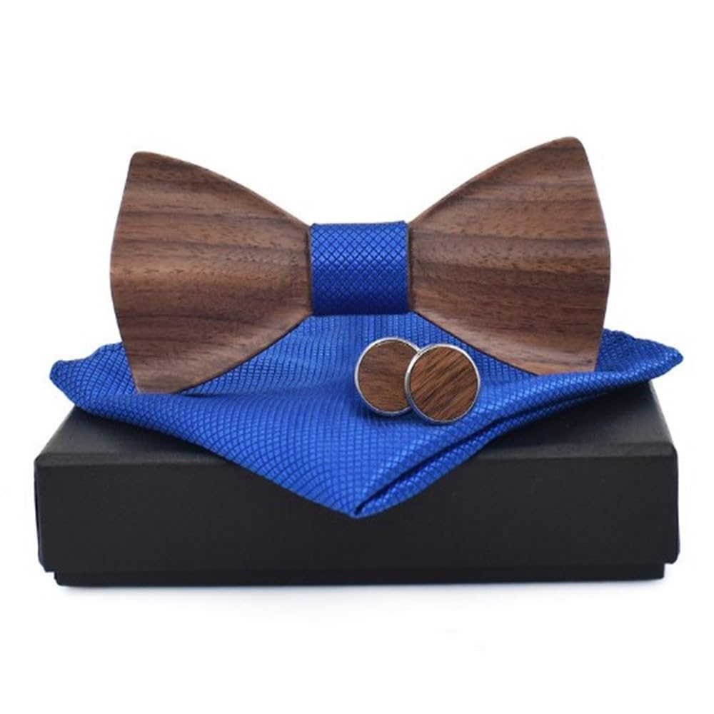Conjunto De Pajarita para Novio Pajarita De Madera (Colour 6)