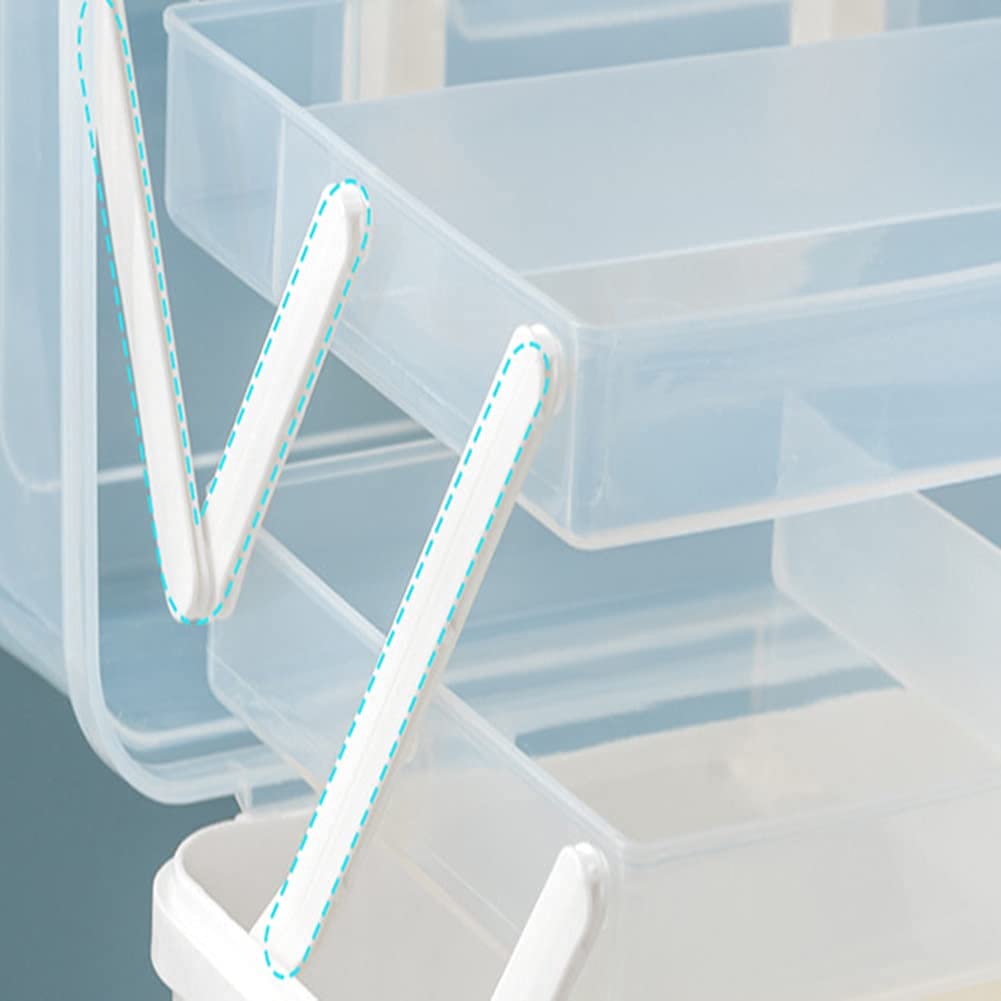 Botiquín De Primeros Auxilios Médico for El Hogar Caja Almacenamiento Organizador con Compartimentos Botiquines Blanco,s,Botiquín de Primeros Auxilios(Pink,S)
