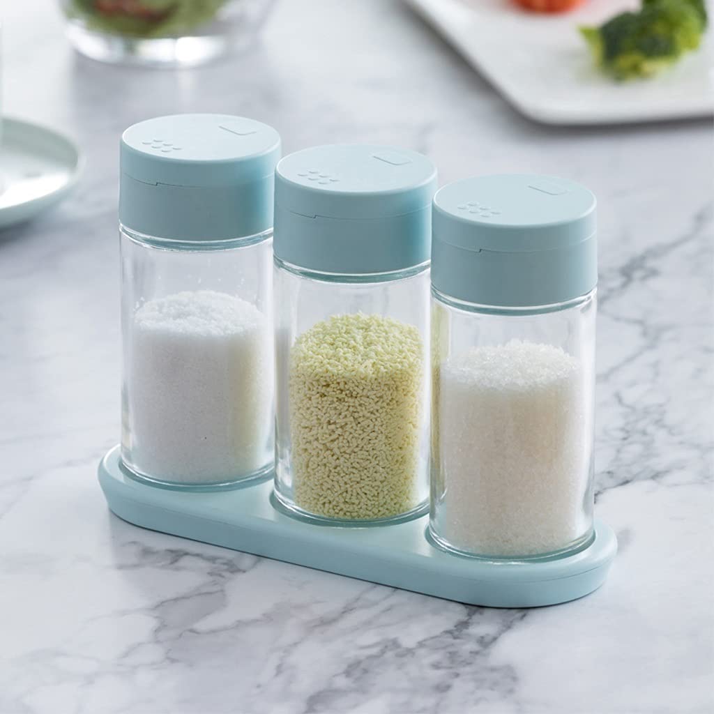 Gewürzdosen-Set für die Küche, Gewürzdose, transparent, Aufbewahrungsbehälter, Gewürzbehälter, Gewürzbehälter, 150 ml