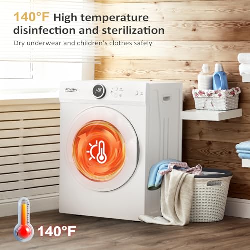 ROVSUN 1.8 Cu.Ft Portable Dryer for Laundry, Electric Clothes Dryer - Image 4