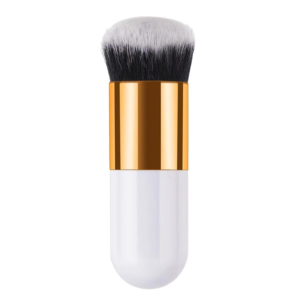 GFF Professional Chubby Pier Foundation Brush Cosmetic Makeup Brush - Multicolor-image-12