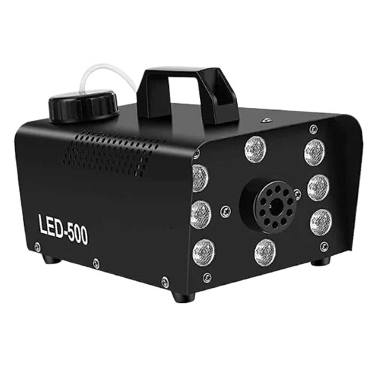8/18 Diod LED 500W Disco Kolorowa Maszyna Do Dymu RGB Zdalnie Sterowany Wyrzutnik Mgły DJ Boże Narodzenie Wesele Impreza Scena Efekty Świetlne EnergooszczęDna Mocna(8 LED)