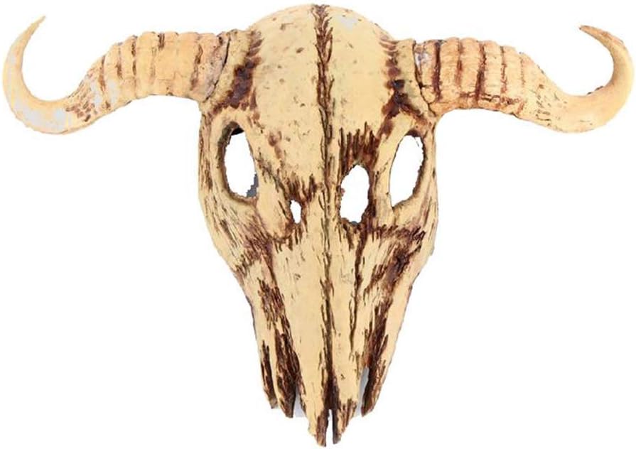 WarFoam Cow Skull Bull Steer Head Mask For Cosplay Halloween Masquerade