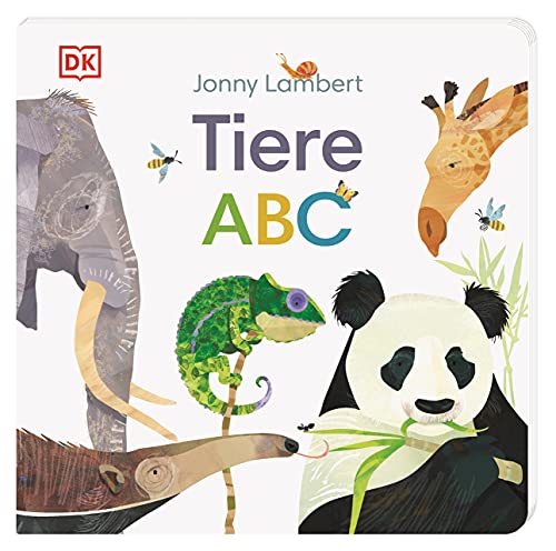 Tiere ABC: Hochwertiges Pappbilderbuch mit Illustrationen im zeitgemäßen...