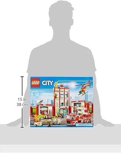 Miniatura 10 de Juego LEGO City Fire Station (60110)