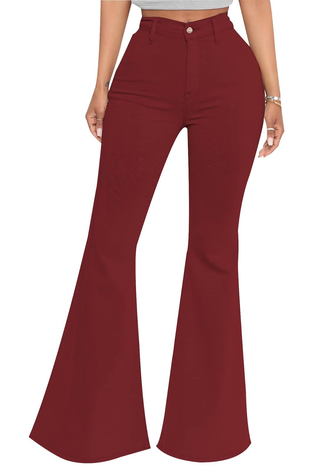 CutieLoveWomen's Sexy Off Shoulder Solid Jumpsuits Casual Wide Leg Long Pants One Piece Jumpsuits with Belt