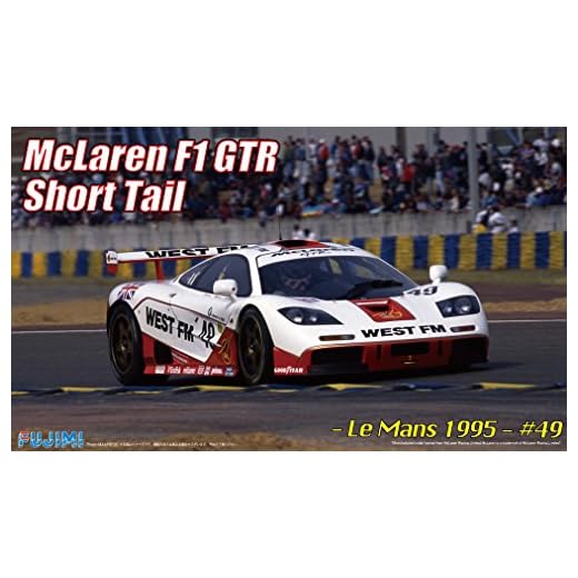 1/24 Rial Serie No.26 coche de deportes de McLaren F1 GTR cola corta Le Mans 1995 # 49 West FM