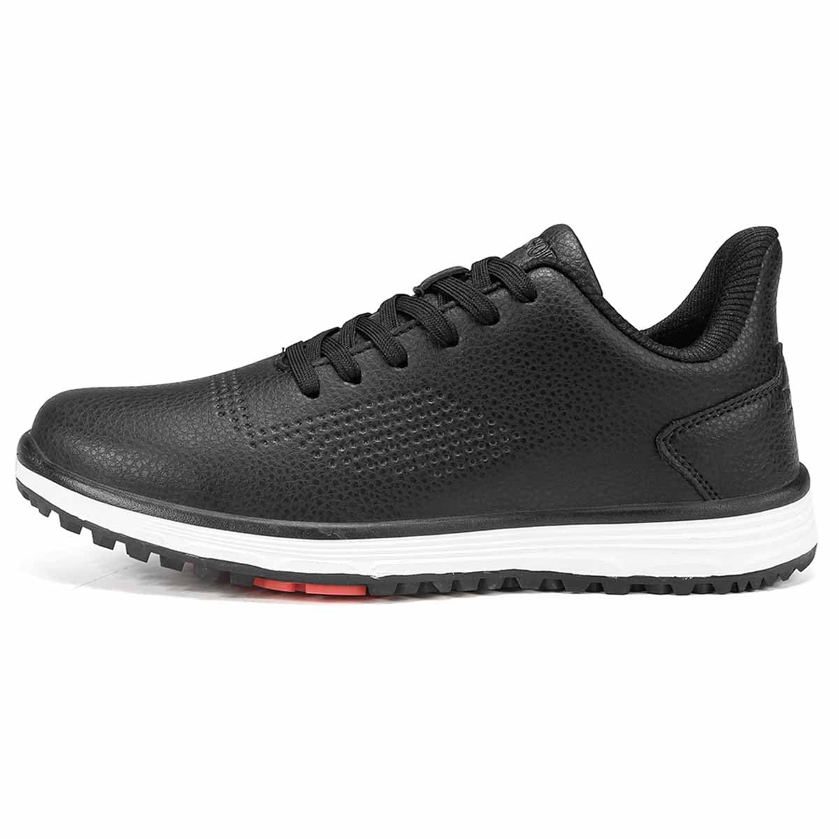 Chaussures de Golf sans Crampons Hommes, Baskets de Golf Lacets
