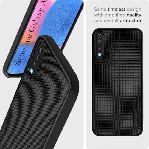 Image of Jkobi Rubberised Back Cover Case for Samsung Galaxy A30s (Textured Grip Design | Camera Protection | Slim and Light Weight | Soft Touch and Feel)