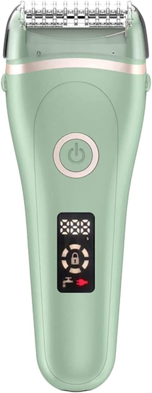 Electric Razor for Women Painless Lady Shaver Wet Dry Using USB Charging Whole Body Waterproof LCD Display Bikini