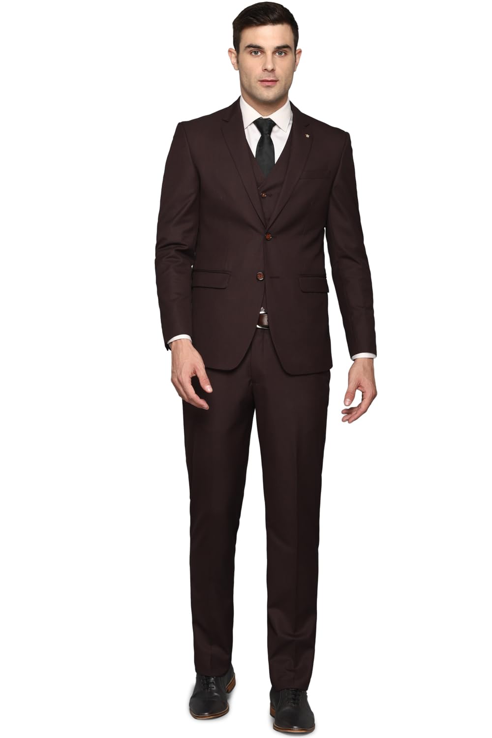 louis philippe Men's Polyester Blend Three Piece Suit-Dress Set-picture-34