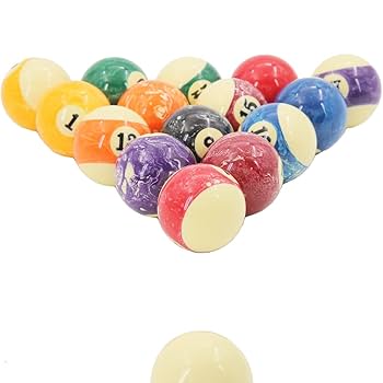 Amazon | CUEELF ビリヤードボールセット 2-1/4インチ 16ボール