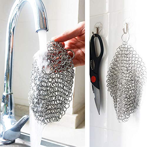 image for BOTEFEI Cast Iron Cleaner Round 6.3