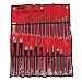 Performance Tool W754 Punch & Chisel 28pc Punch and Chisel Set with Roll-up Vinyl Storage Pouch