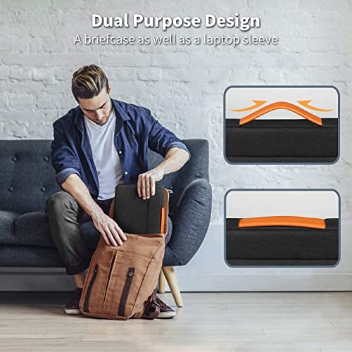 Dynotrek Vostro 14 Inch Laptop Sleeve Case Cover Pouch Computer Bag with Handle for Chromebook/Stream/Inspiron/IdeaPad/Acer Spin 3/ZenBook MacBook... - Image 5