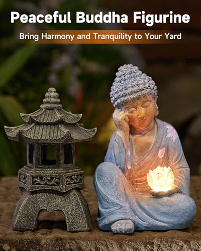 Thumok MDC060603 Solar Buddha Statue Outdoor thumb #6