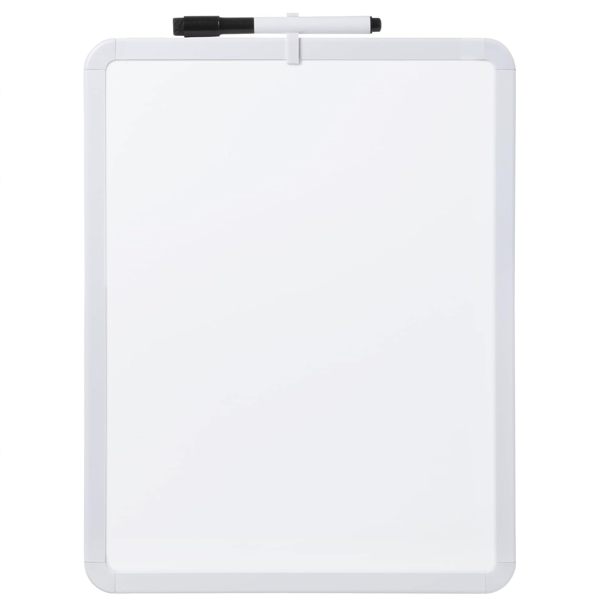 Pizarrón Blanco, Pizarra De Borrado En Seco, 14’’ x 11’’ Rotulador De Borrado En Seco Negro, Pequeña Mini Pizarra Blanca Para Estudiantes - 14 x 11