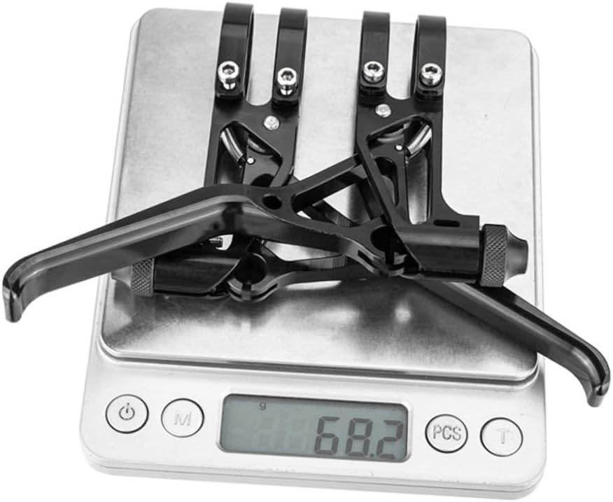 Bike Brake Lever Pair CNC Aluminum Alloy Ultralight Black Hand Brake Handle for Cycling Parts and Components