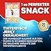 Tintenfisch Smoked (1kg XXL Pack) Fisch Jerky I High Protein I Snacks I Trockenfisch Omega 3 I Beef Jerky, Trockenfleisch & Chips Alternative