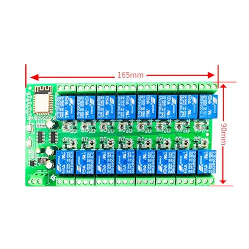 Module relais WiFi ESP8266 domotique maison connectée 16 voies - 5