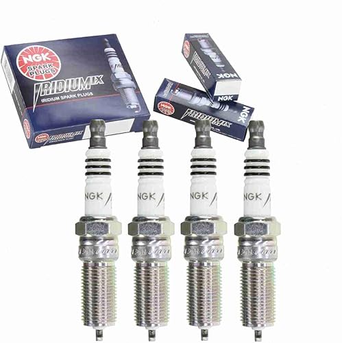 4 bujías NGK Iridium IX compatibles con Cadillac ATS 2.0L 2.5L L4 2013-2017