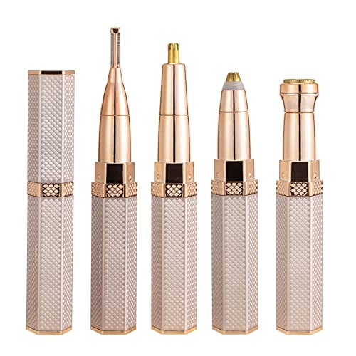 Micro épilateur électrique 4 en 1 pour femme - Utilisation humide et sèche - Sans douleur Cover