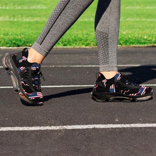 Armadillo USA Flag Lightweight Women's Sneakers Running Tennis Shoes Walking Sportswear Gym Travel for Men4