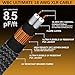 WORLDS BEST CABLES 6 Foot Ultimate – 18 AWG - Ultra-Pure OFC –Ultra-Low-Capacitance (8.5pF/ft)- Premium Audiophile XLR Cable Pair with Silver-Plated Custom Amphenol XLR Plugs & Carbon Tweed Jacket