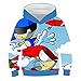 Produktbild hjbjb Sonic Hoodie Für Jungen Und Mädchen   Cartoon-Kleidung Für Kinder Von 4 Bis 14 Jahren-Aw-30420_S