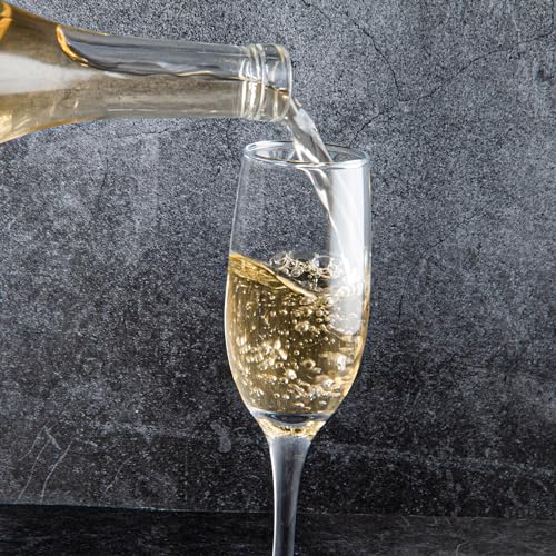 Shyrc Glass Champagne Flutes Set Of 12, 6Oz Classic Champagne Glasses thumb #6