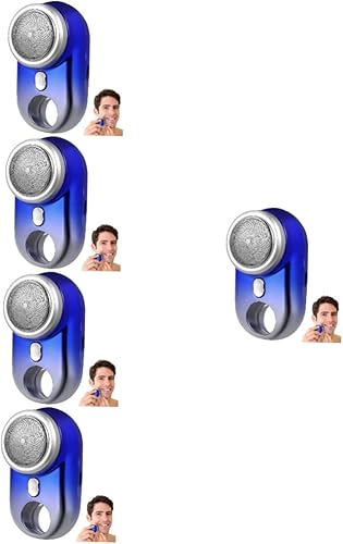 Balacoo Afeitadora eléctrica para hombre, afeitadora de pelo para hombres, afeitadora eléctrica para hombres, afeitadora facial para hombre, mini