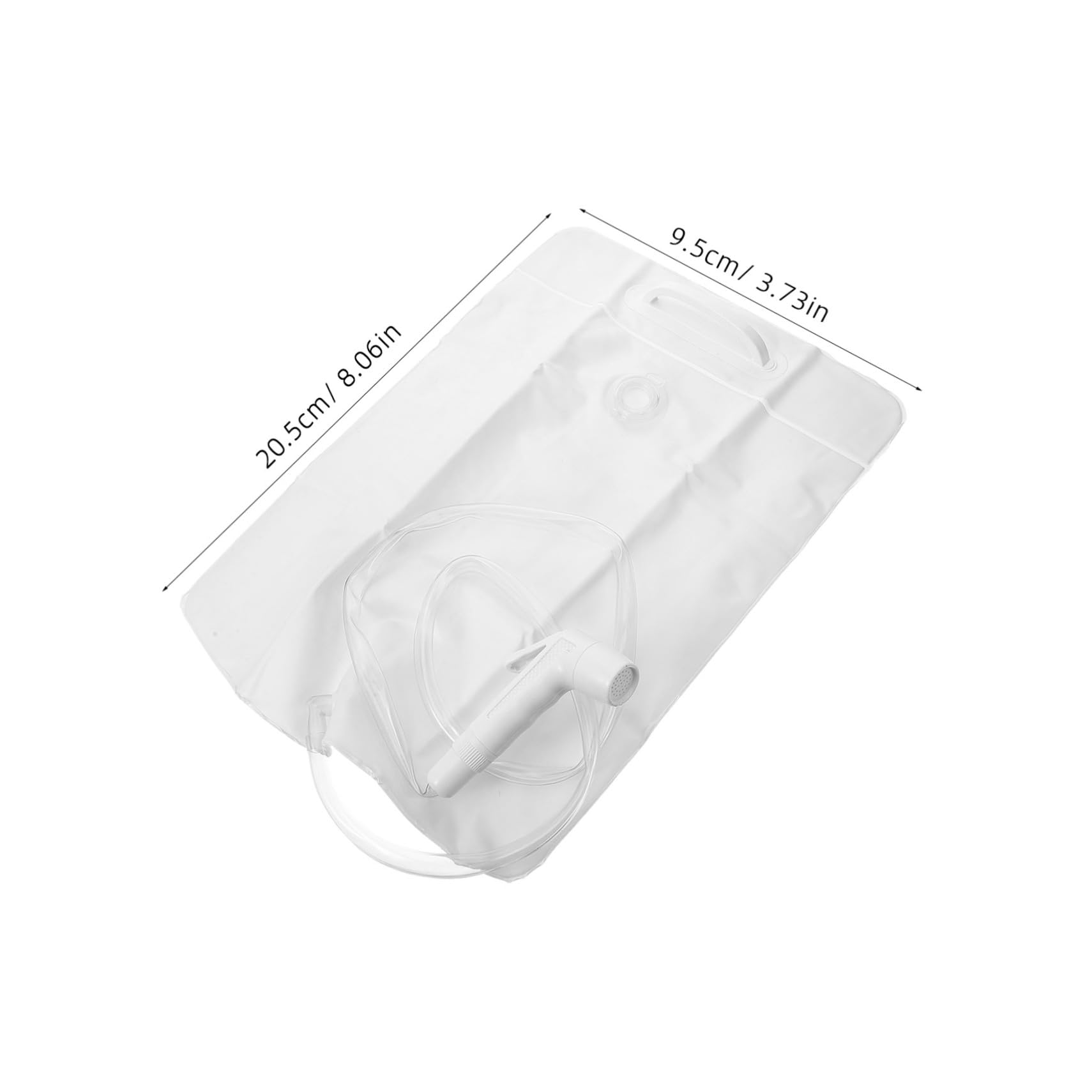 GOOHOCHY 1set Portable Camping Shower Bag Outdoor Shower Pouch for Hiking Fishing Backpacking Lightweight User-Friendly Outdoor Accessories for Cleanliness While Camping