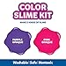 Elmer's Color Slime Kit, 2-Count + 2-Activator, Pink/Purple