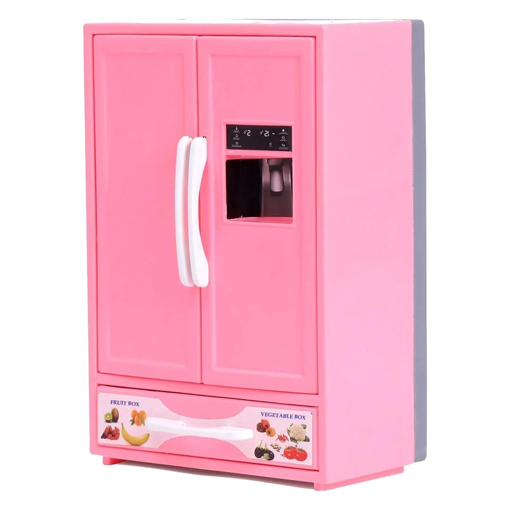 Varnika Stores Plastic Toy Refrigerator for Kids, Miniature Household Kitchen Appliance, Miniature Toys for Kids, Multicolour (Pack-1) (B0CKPJVSR5) Amazon Price History, Amazon Price Tracker