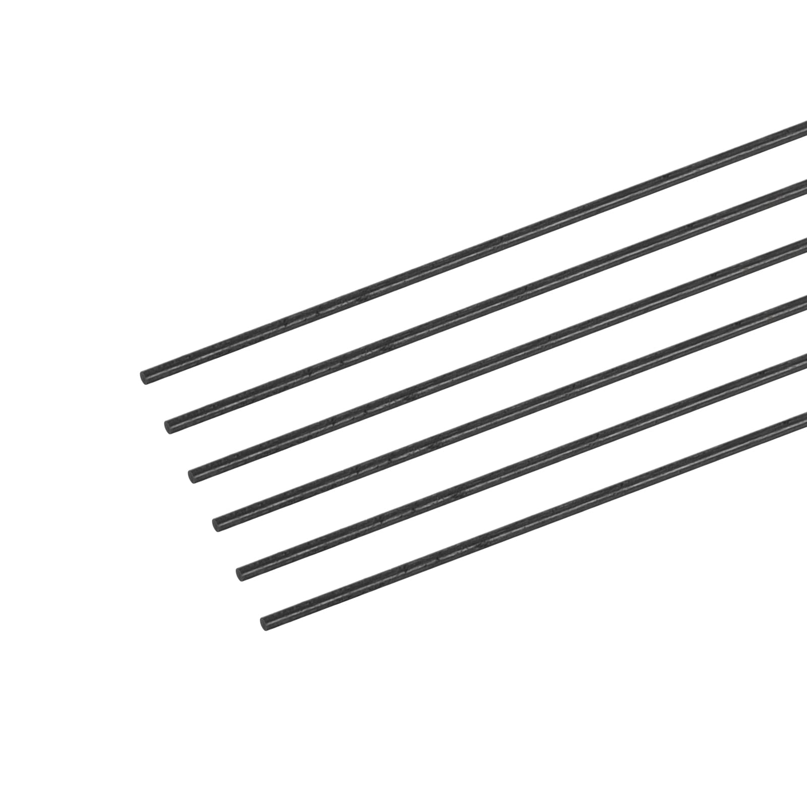 Sourcing Map Tiges Carbone Fibre 5mm X 100mm - Pack De 3 Pour RC Avion Quadricoptère Bricolage