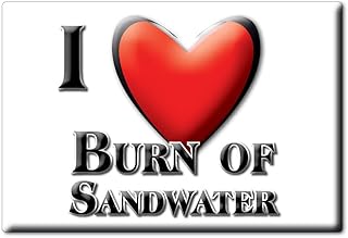 Enjoymagnets Burn of SANDWATER (SCO) Souvenir Aimant DE FRIGO Angleterre Scotland IDÉE DE Cadeau Magnets Je Aime