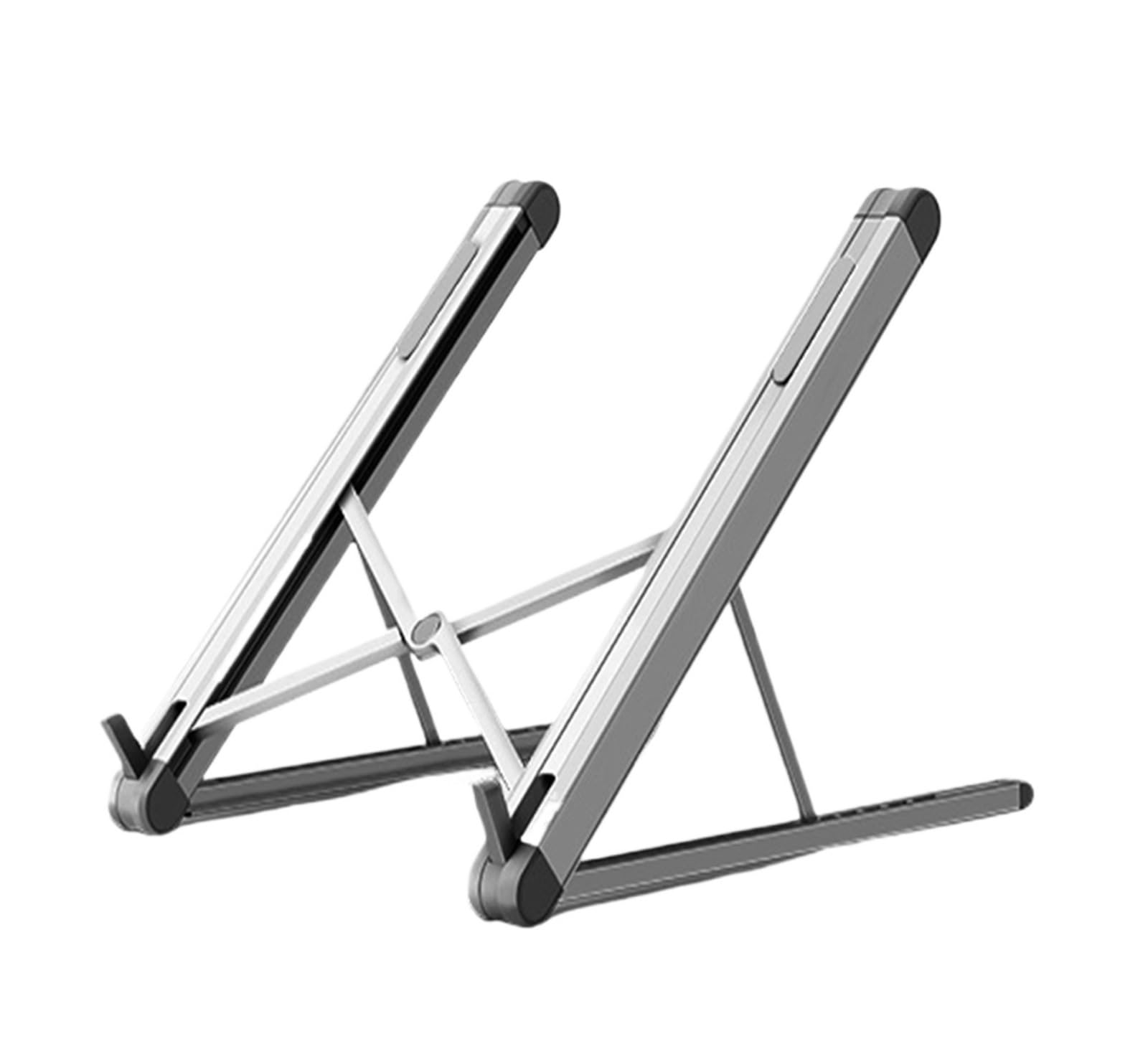 Support ordinateur portable aluminium JP-2 pour travailler confortablement en télétravail