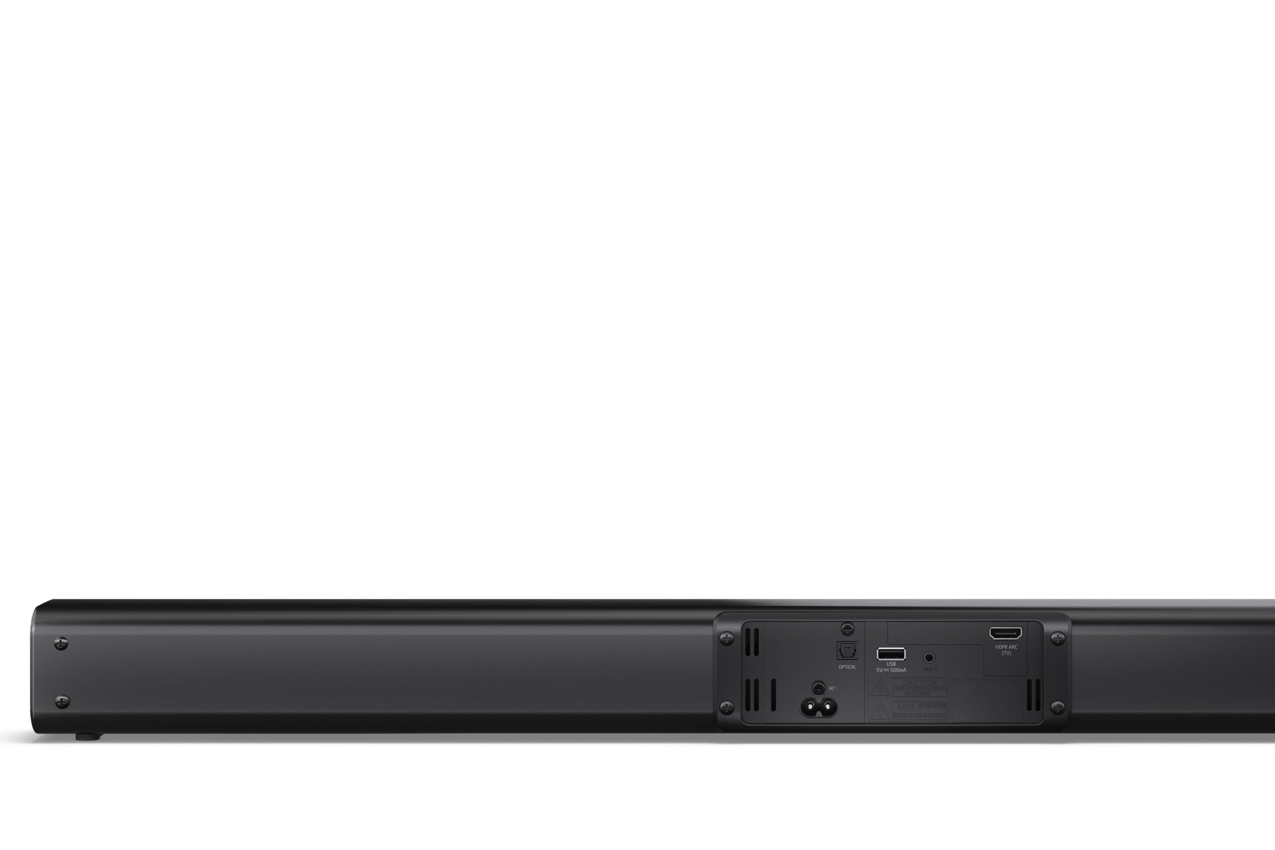 Sharp HT-SB145 Soundbar 2.0 Bluetooth con HDMI ARC/CEC, riproduzione USB, potenza totale 150 W, 80 cm, nero
