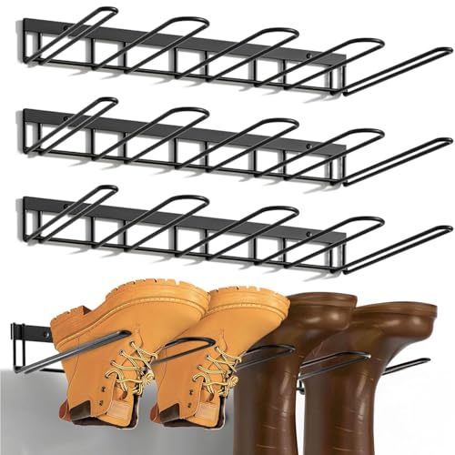 Boot Rack 8-Pair Wall Mount 4 Pack