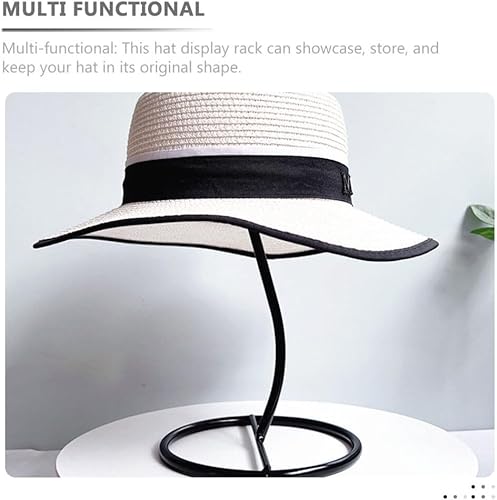 Miniatura 2 de Cabilock Soporte para peluca, soporte para sombreros, soporte de exhibición independiente para sombreros, soporte de almacenamiento para cabeza de