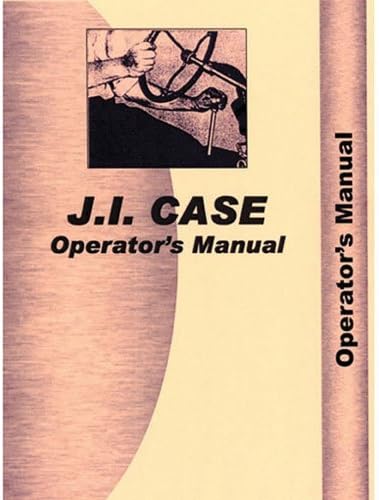 All States Operator's Manual fits Case 850 850