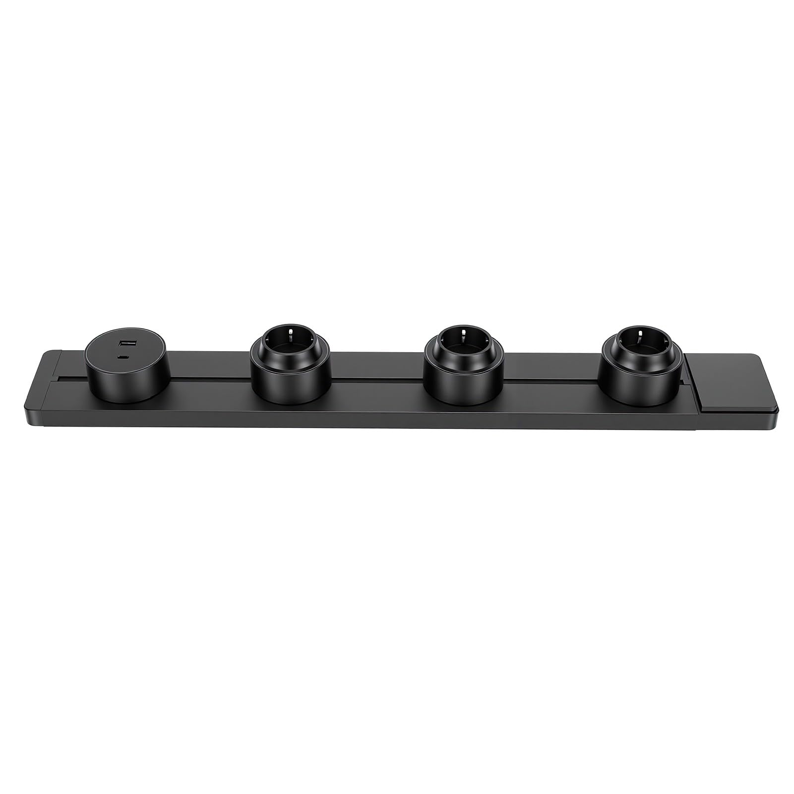 Power Track Presa a Slitta 60cm con 3 Porte AC e USB