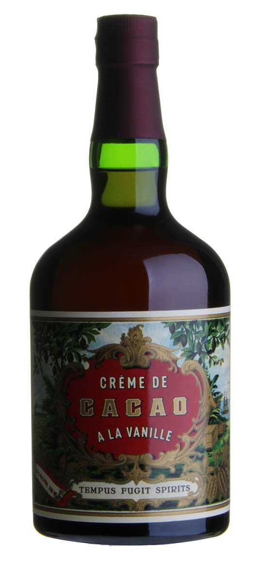 Tempus Fugit Crème De Cacao, 70cl, 24% ABV, Liqueur with Cacao and Vanilla, Thick, Buttery Chocolate Liqueur for Delicious Specialty Cocktails